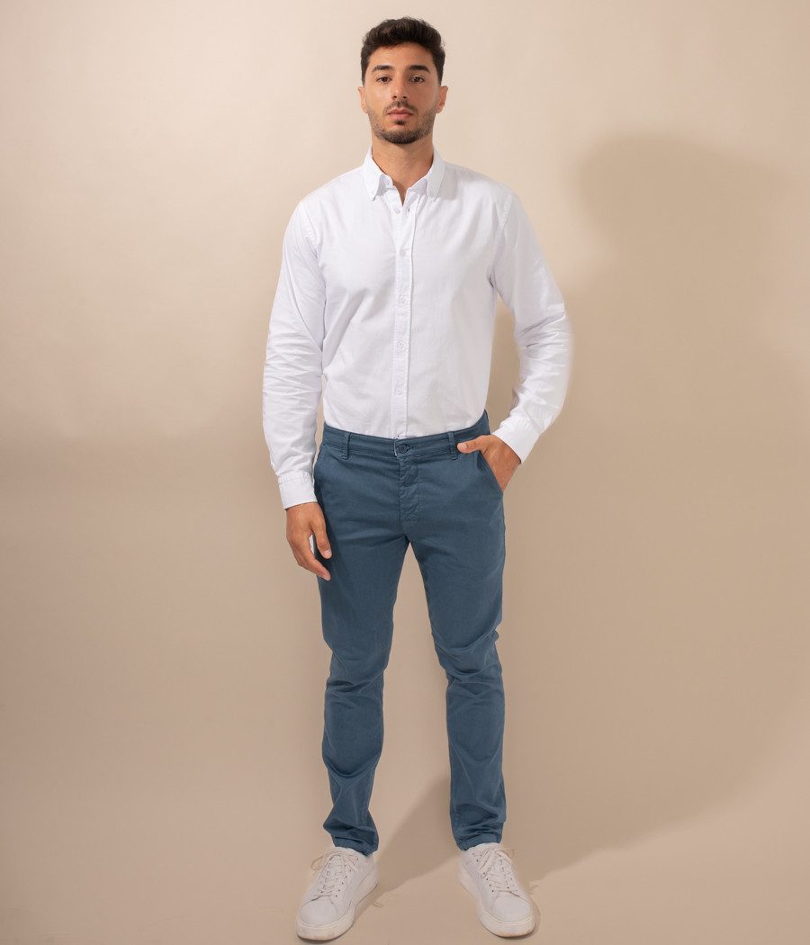 Kiwi Saint Tropez Pantalon Homme Revers Zephir