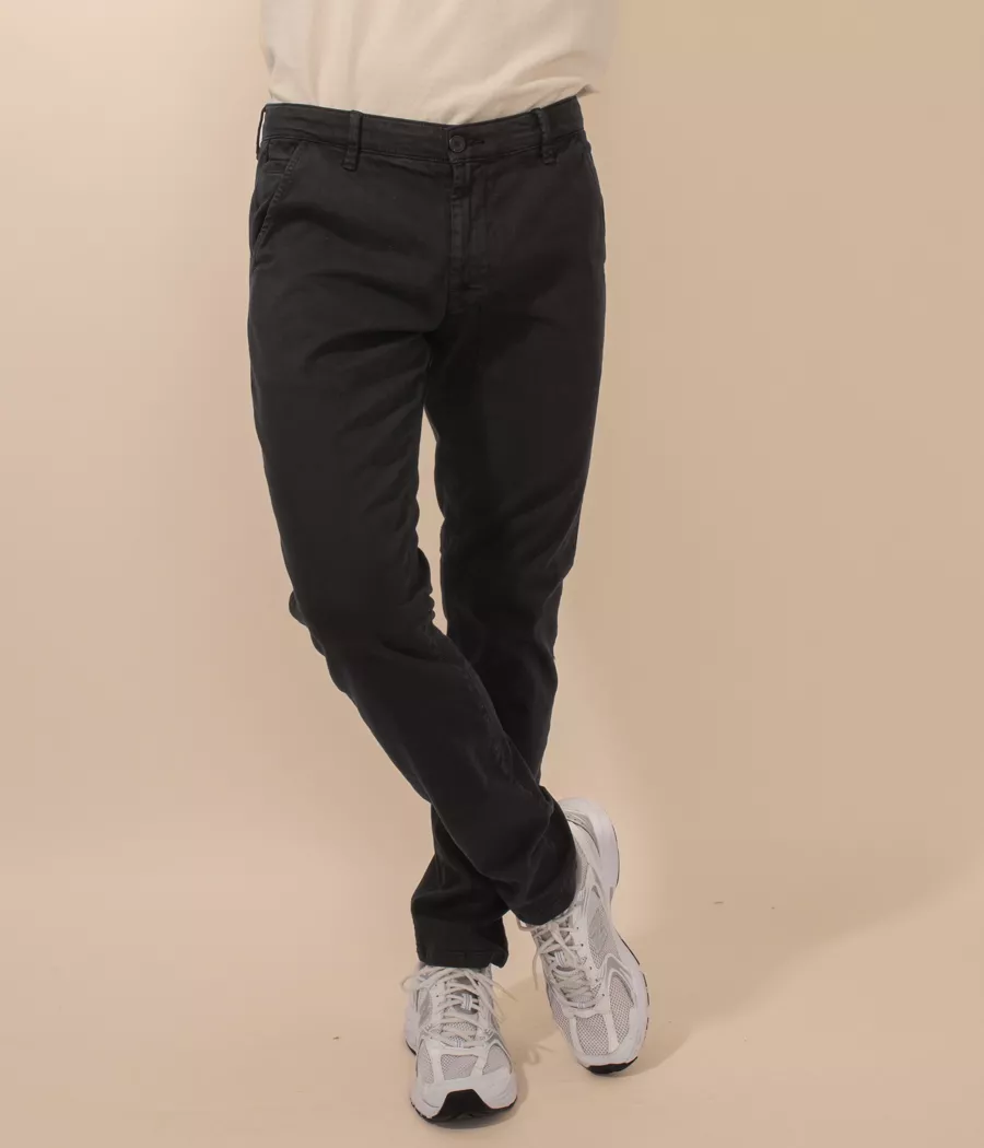 kiwi saint tropez Pantalon homme revers zephir