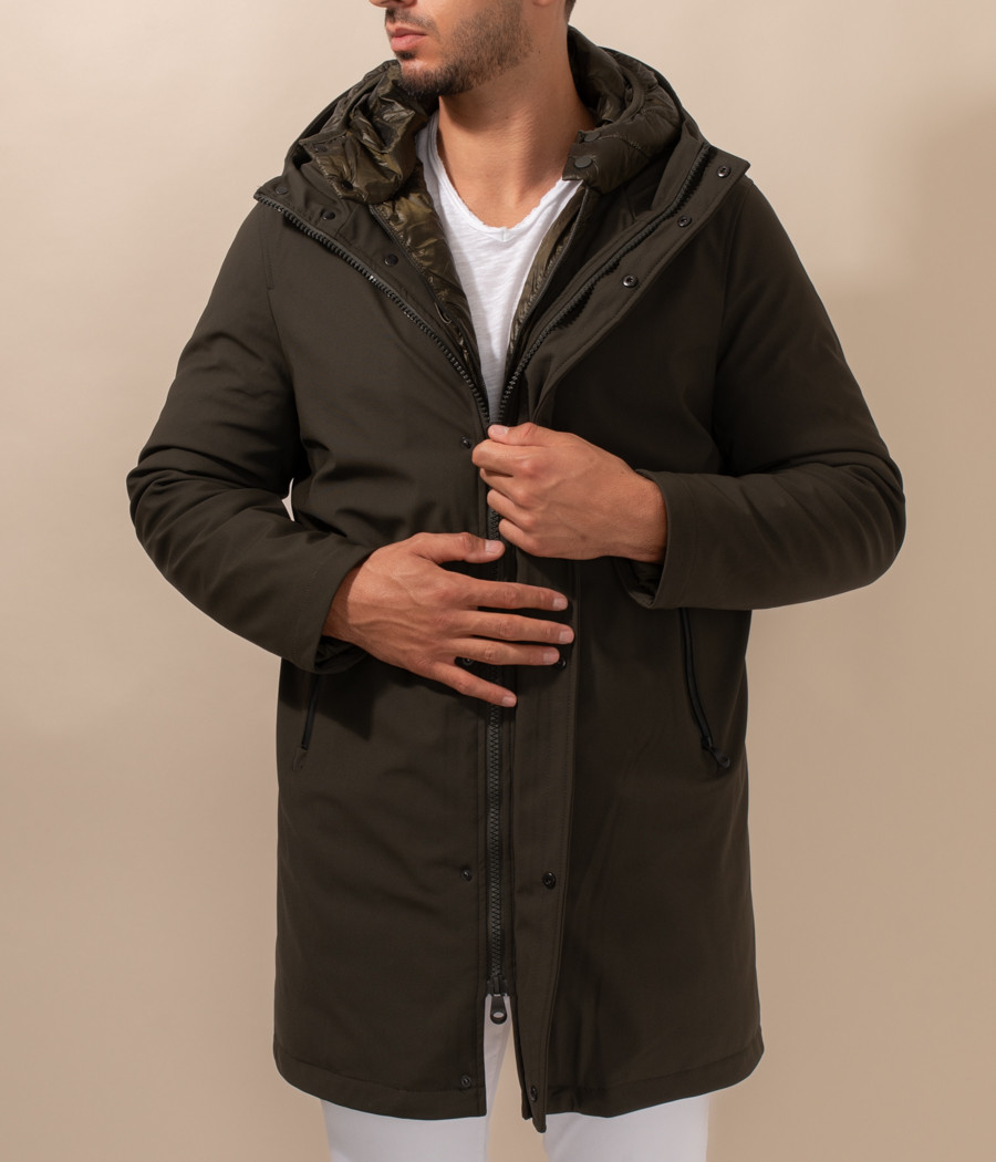 Kiwi Saint Tropez Parka Homme Doublure Ita