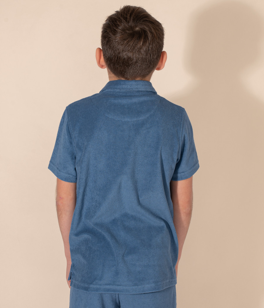 Kiwi Saint Tropez Polo Garçon Terry