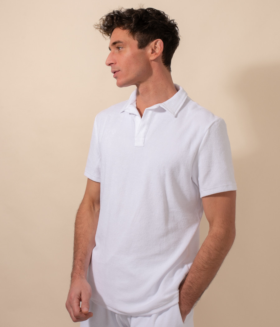 Kiwi Saint Tropez Polo Homme Terry