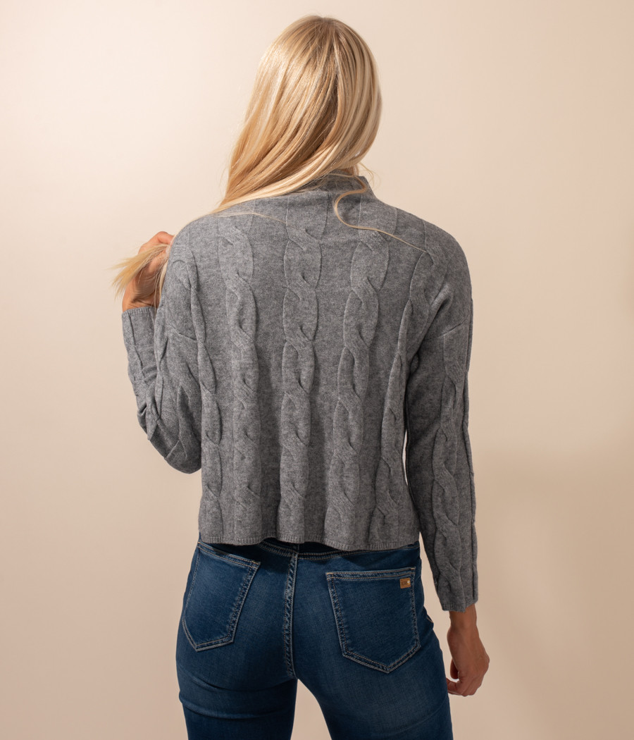 Kiwi Saint Tropez Pull Femme Torsade Louise