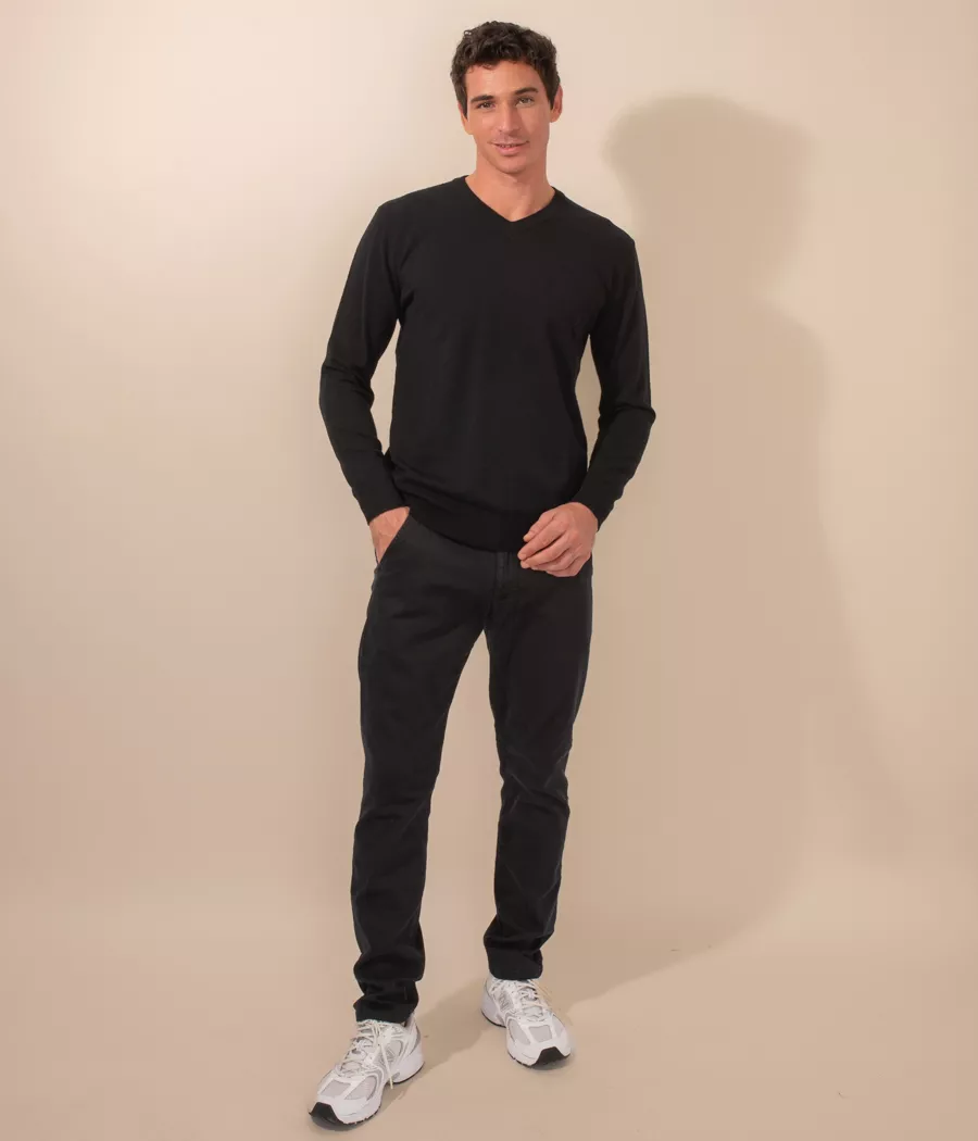 Kiwi Saint Tropez Pull Homme Col V