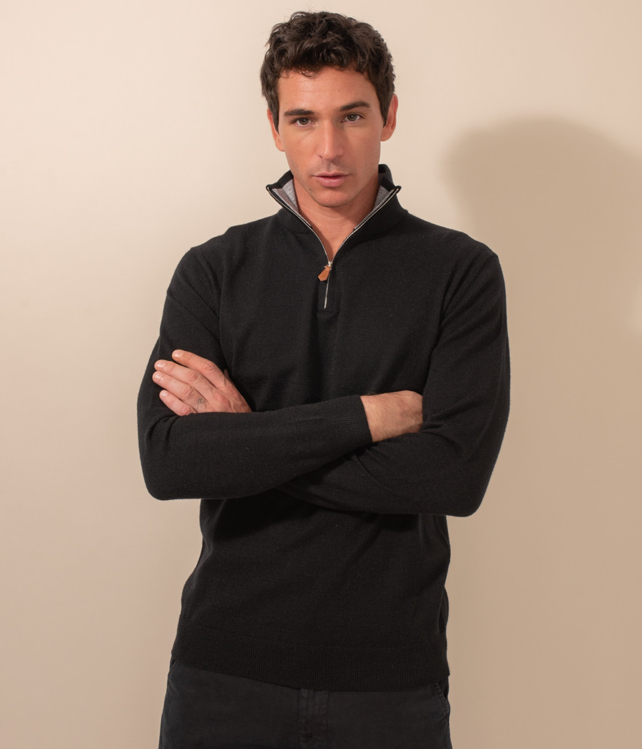 Kiwi Saint Tropez Pull Homme Col Zip