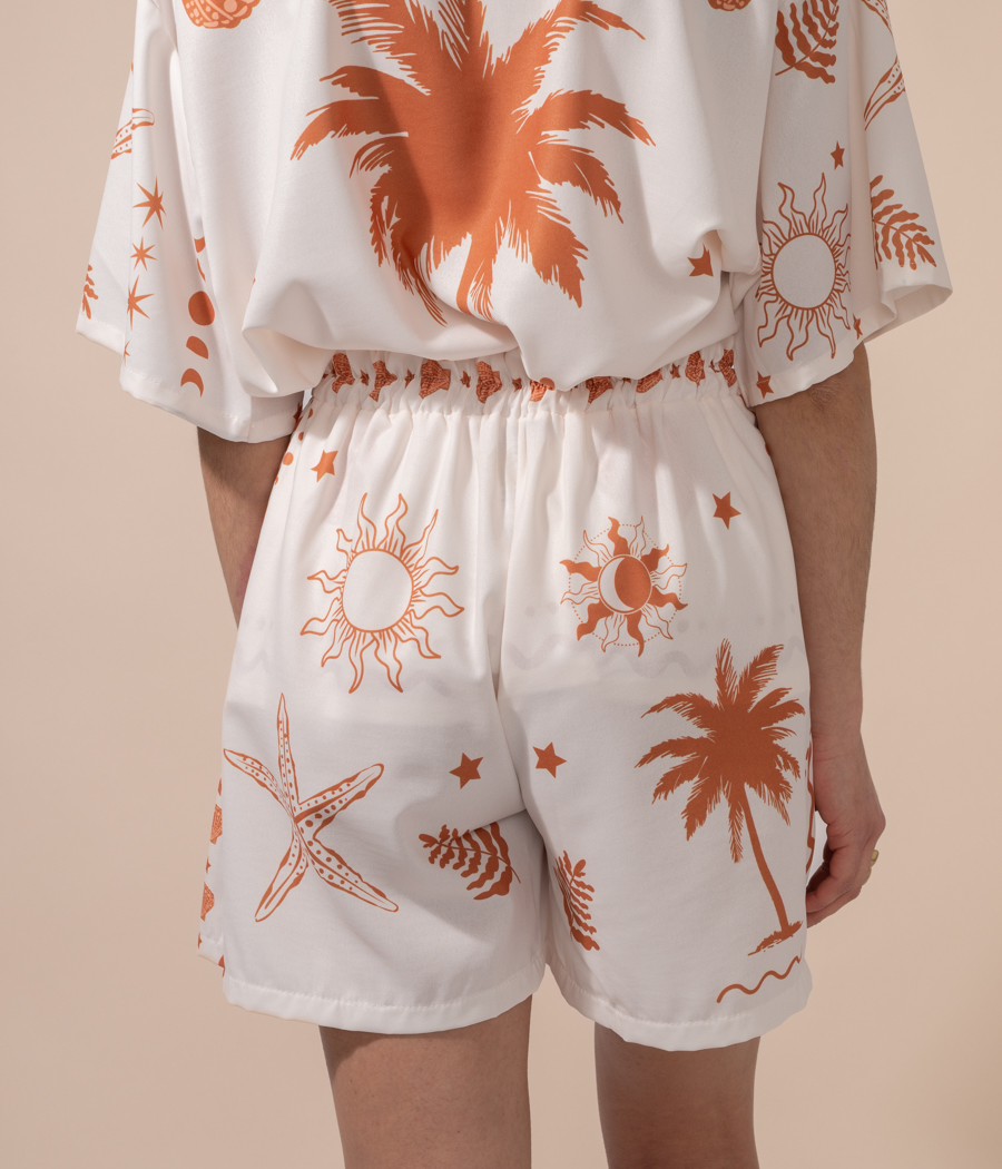 Kiwi Saint Tropez Short Femme Coquillage