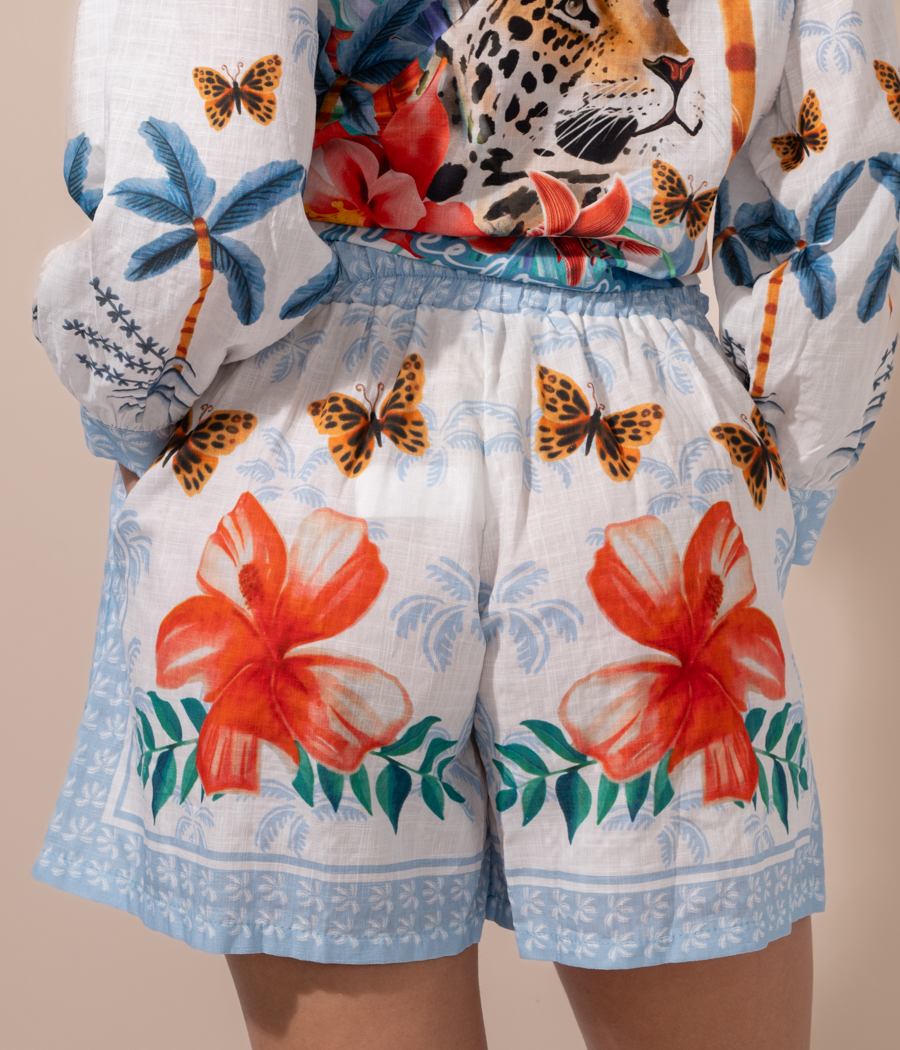 Kiwi Saint Tropez Short Femme Jungle