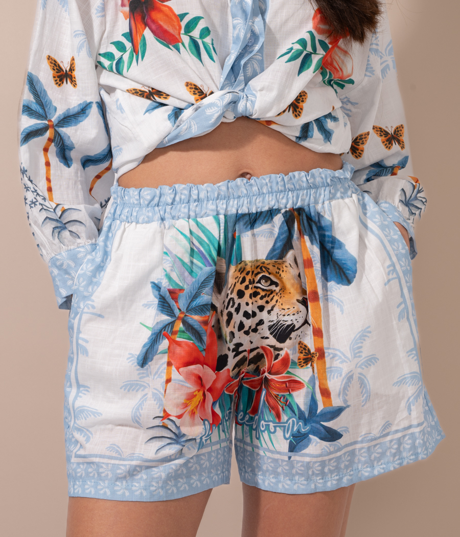 kiwi saint tropez Short femme Jungle