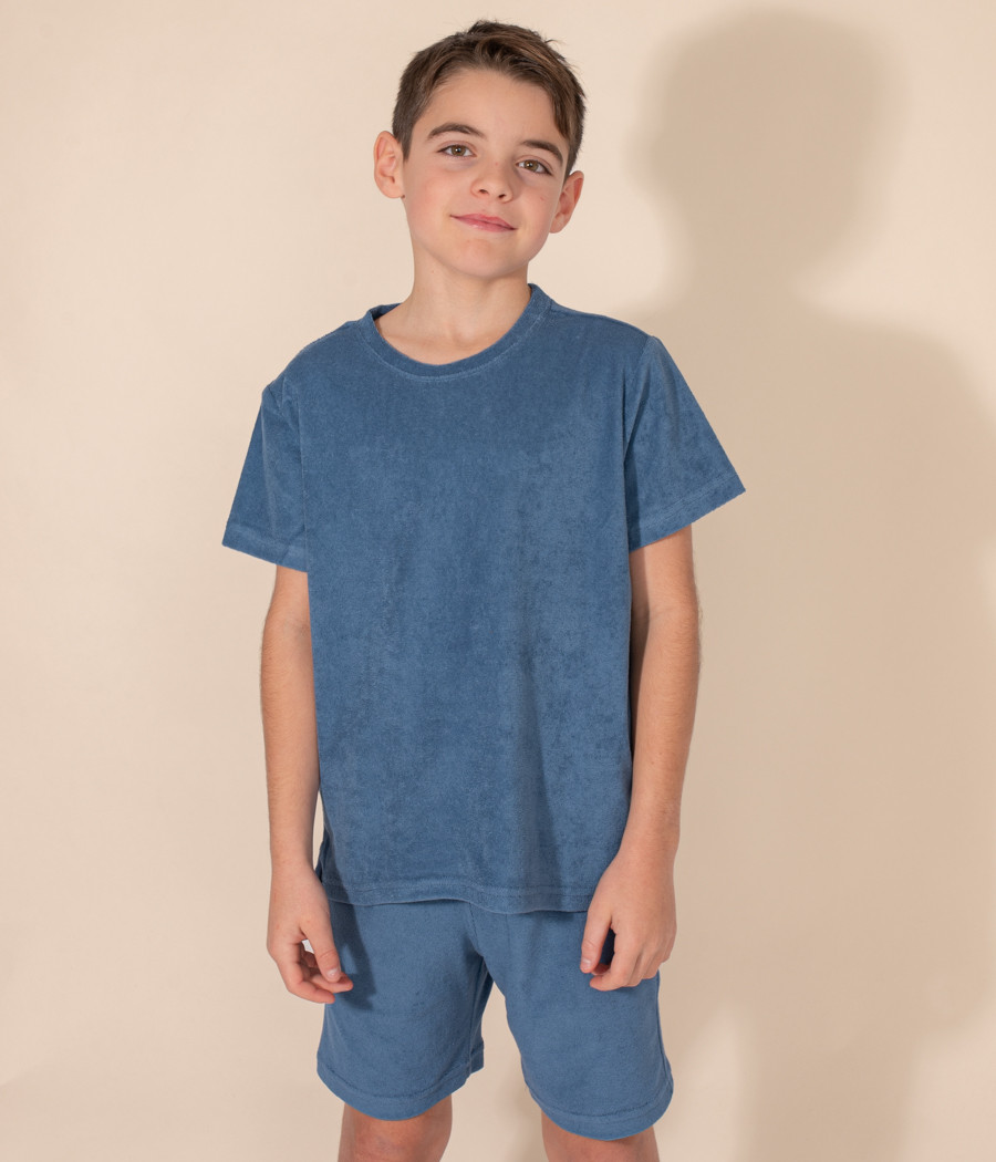 kiwi saint tropez T-shirt garçon Terry