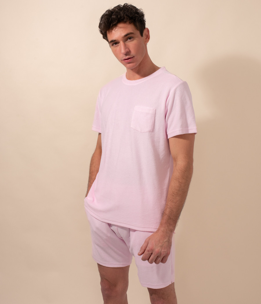 Kiwi Saint Tropez T-shirt Homme Terry