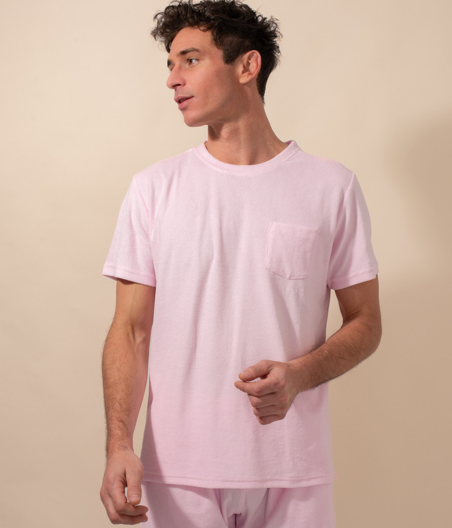 kiwi saint tropez T-shirt homme Terry