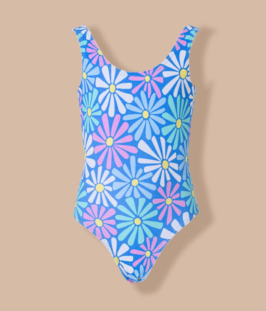 Kiwi Saint Tropez Maillot 1 Pièce Fille Basique Daisy