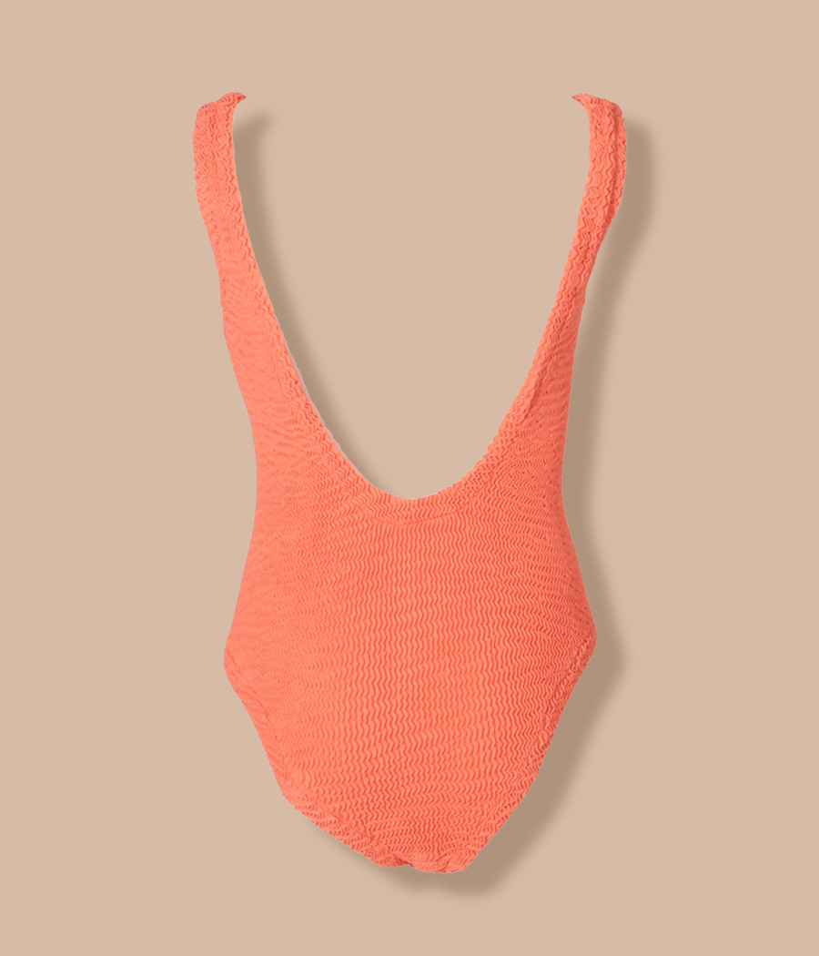 Kiwi Saint Tropez Maillot 1 Pièce Fille Basique Odelia Wavy (Exclu Web)