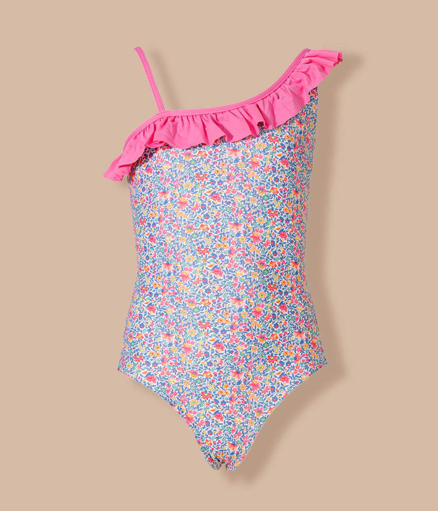 kiwi saint tropez Maillot 1 pièce fille volant Liberty