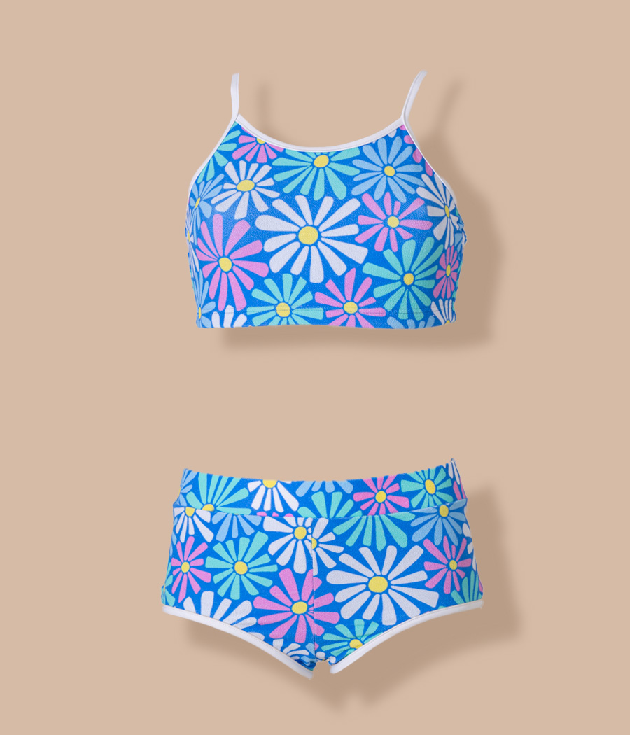 Kiwi Saint Tropez Maillot 2 Pièces Fille Brassière Daisy