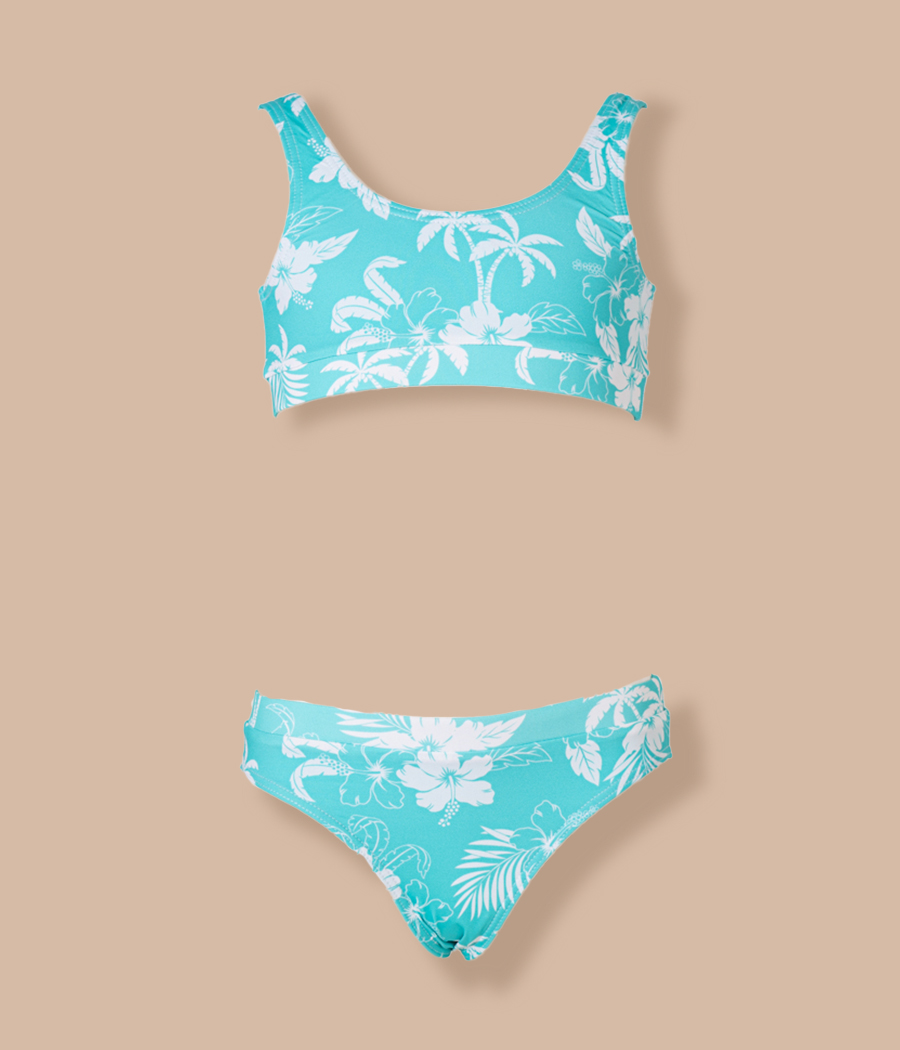 kiwi saint tropez Maillot 2 pièces fille brassière Papeete