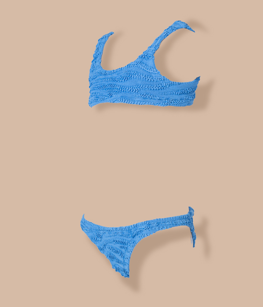 kiwi saint tropez Maillot 2 pièces fille brassière Wally