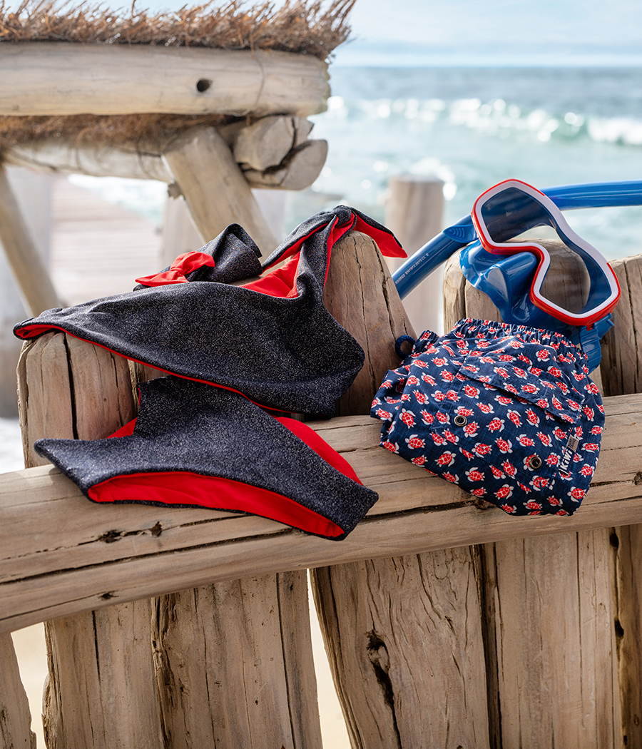 kiwi saint tropez Maillot 2 pièces fille mono bretelle Diamond