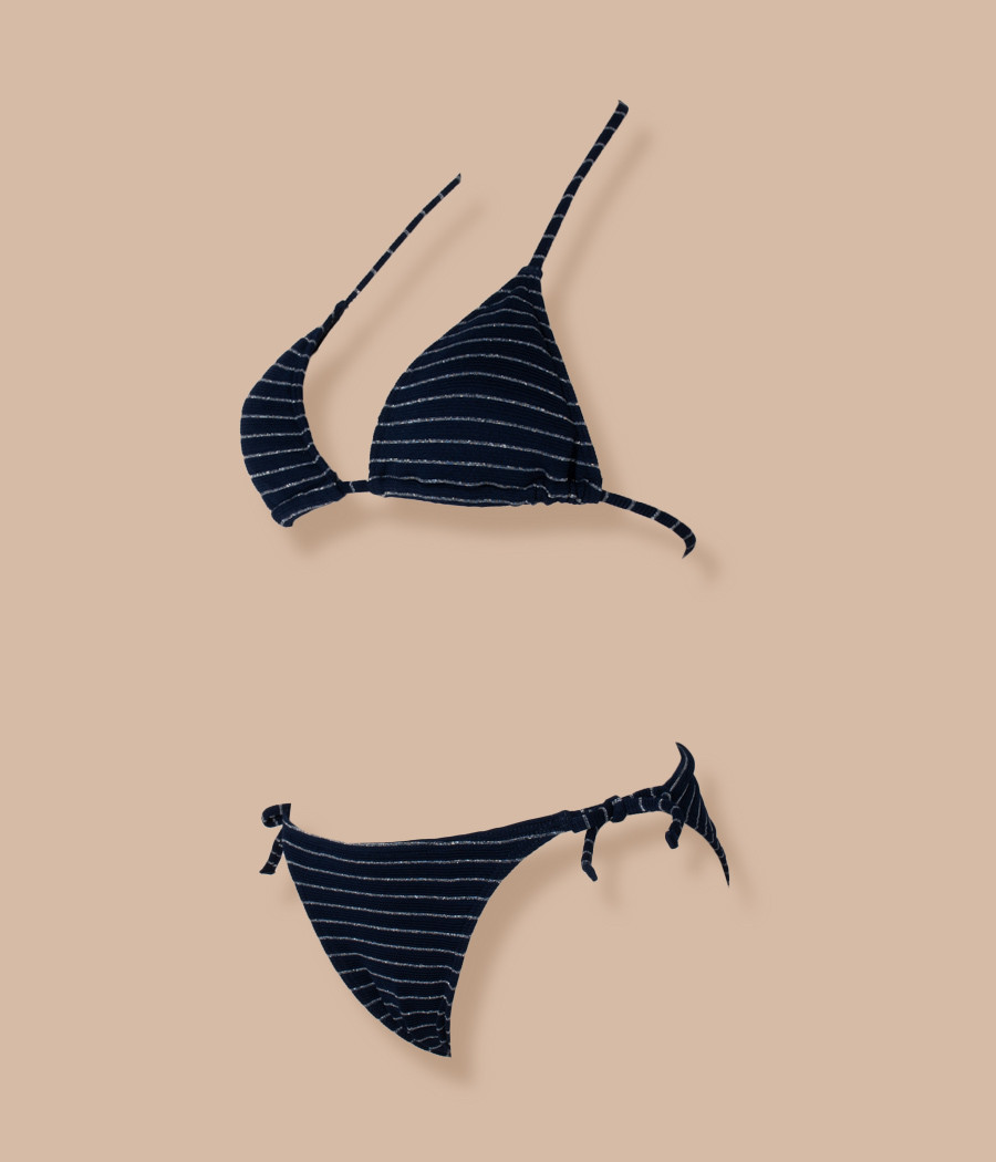 kiwi saint tropez Maillot 2 pièces fille triangle Boat (Exclu web)