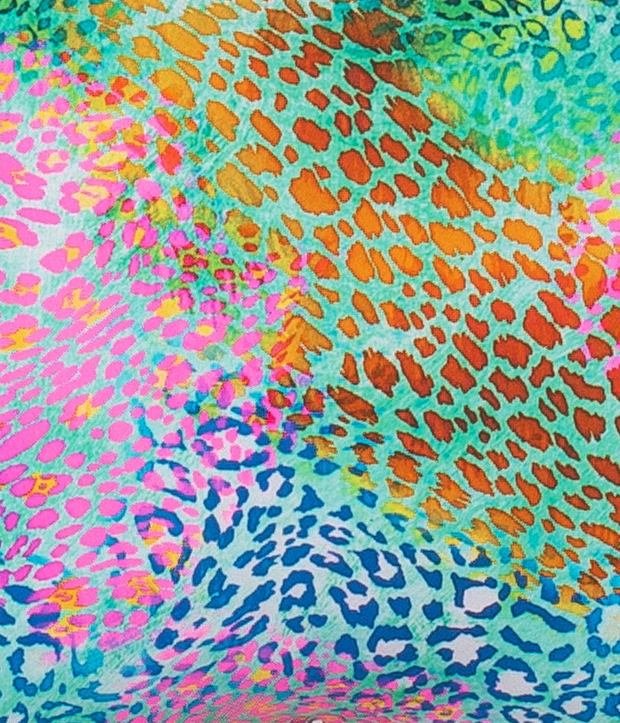 Kiwi Saint Tropez Maillot 2 Pièces Fille Triangle Cheetah