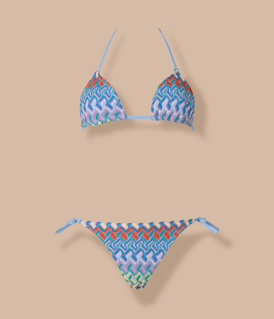 kiwi saint tropez Maillot 2 pièces fille triangle Coachella