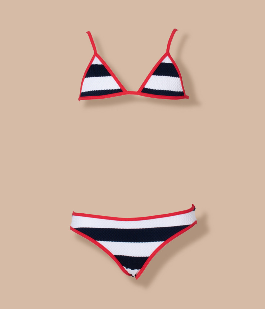 kiwi saint tropez Maillot 2 pièces fille triangle Marina (Exclu web)