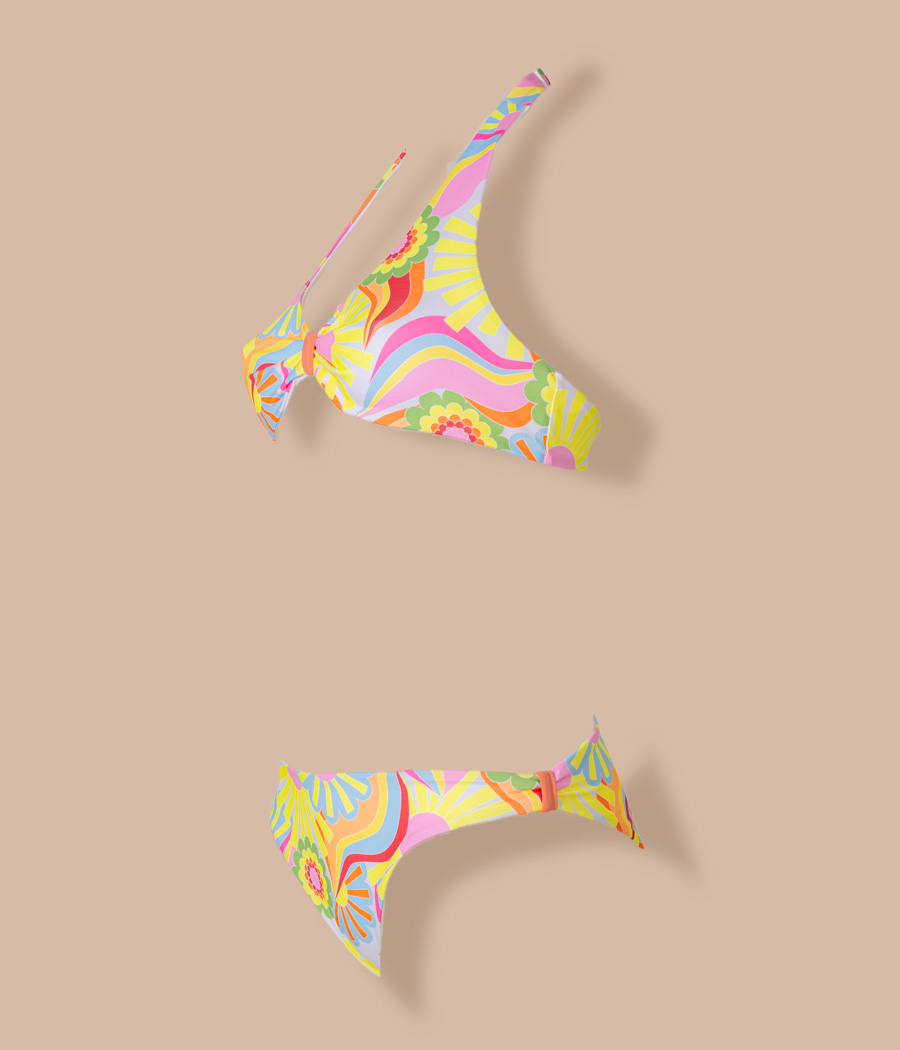 kiwi saint tropez Maillot 2 pièces fille triangle Summer