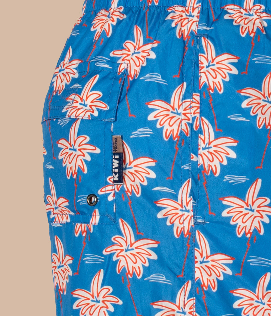 Kiwi Saint Tropez Maillot De Bain Garçon Palmiers (Exclu Web)
