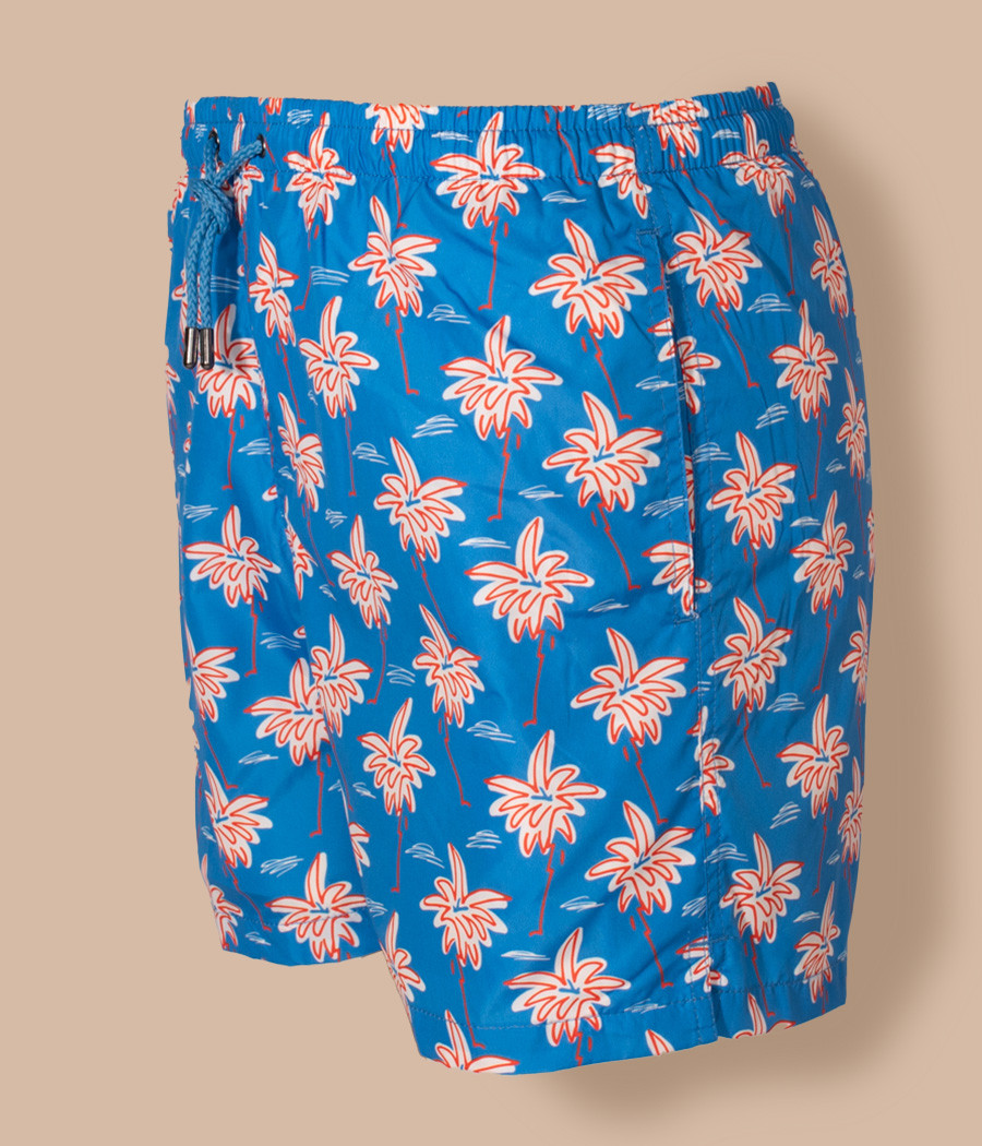 Kiwi Saint Tropez Maillot De Bain Garçon Palmiers (Exclu Web)