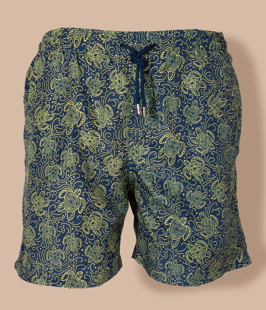 Kiwi Saint Tropez Maillot De Bain Garçon Tortue (Exclu Web)