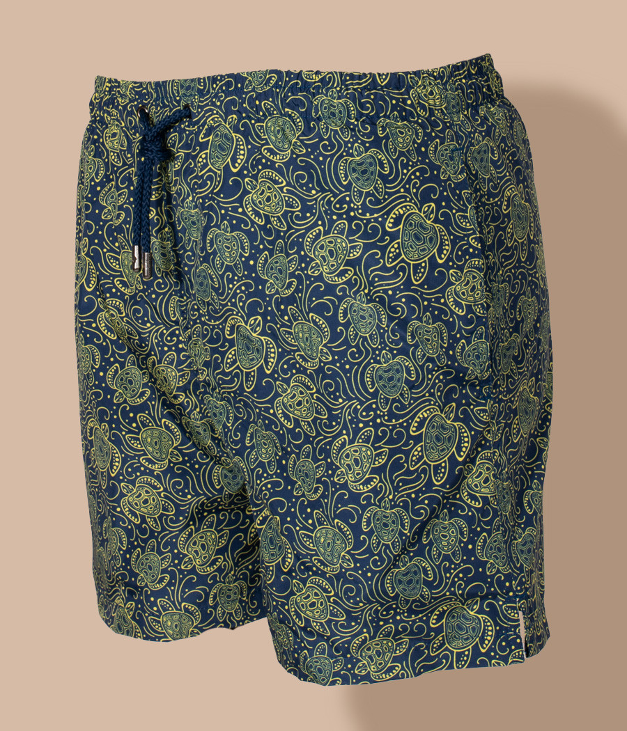 kiwi saint tropez Maillot de bain garçon Tortue (Exclu web)