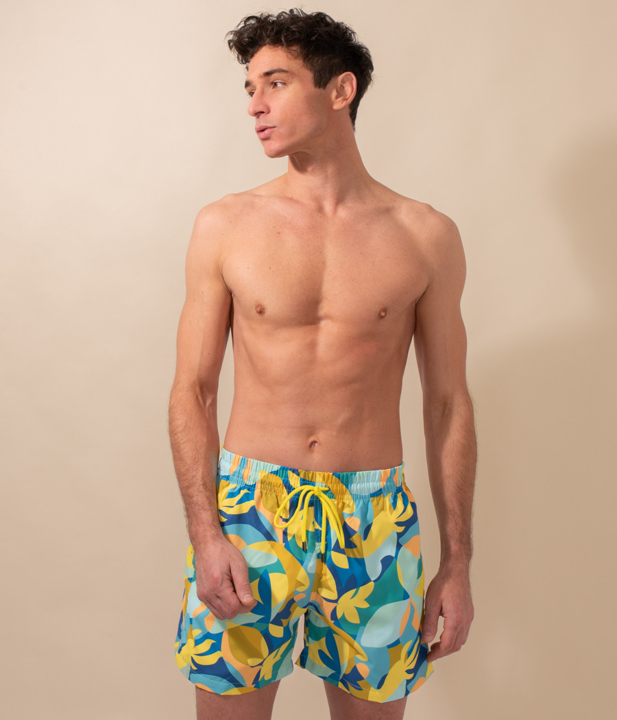 kiwi saint tropez Maillot de bain homme Picasso (Exclu web)