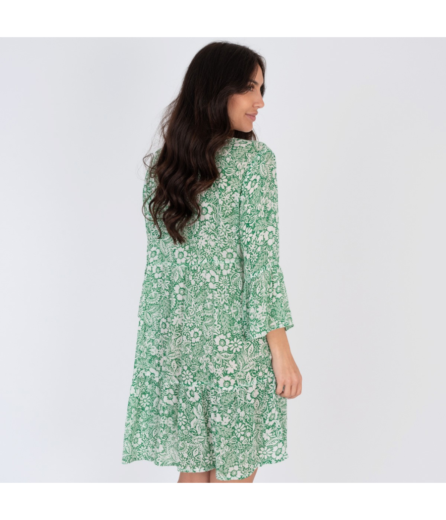 Kiwi Saint Tropez Robe Femme Courte Mississippi Green