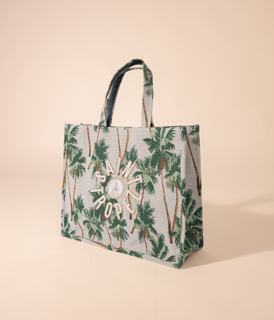 Kiwi Saint Tropez Sac Cabas Class Palmier Saint Tropez