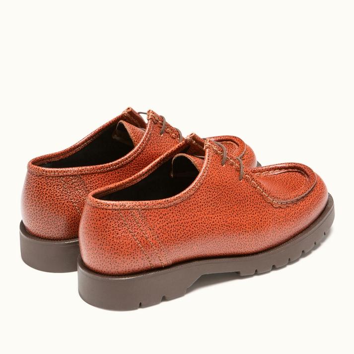 Kleman Derbies Crantées Cuir Tannage Végétal Cognac