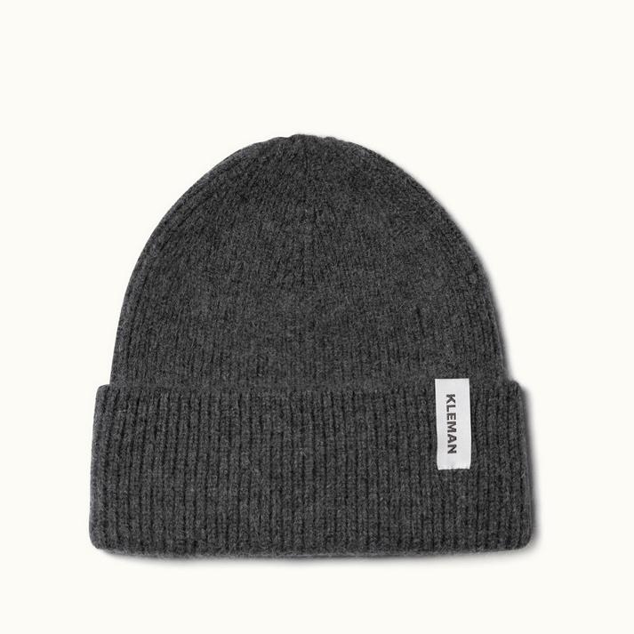 kleman Bonnet Laine Caregora Anthracite