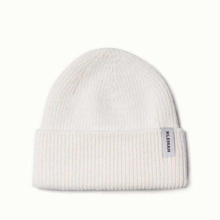 kleman Bonnet Laine Caregora Blanc