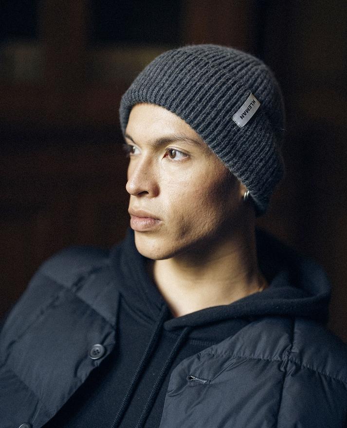 Kleman Bonnet Laine Caregora Gris Clair