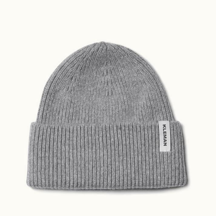 kleman Bonnet Laine Caregora Gris Clair