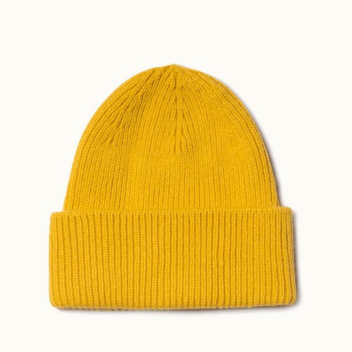 Kleman Bonnet Laine Caregora Moutarde