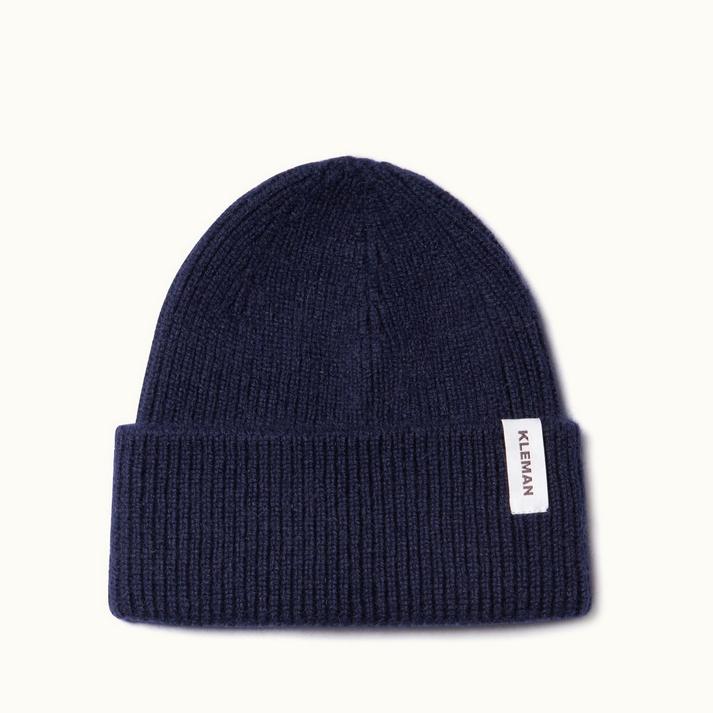 kleman Bonnet Laine Caregora Navy