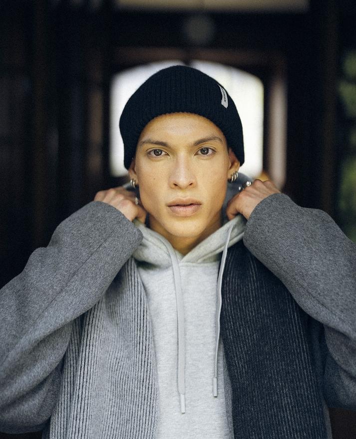 Kleman Bonnet Laine Caregora Noir