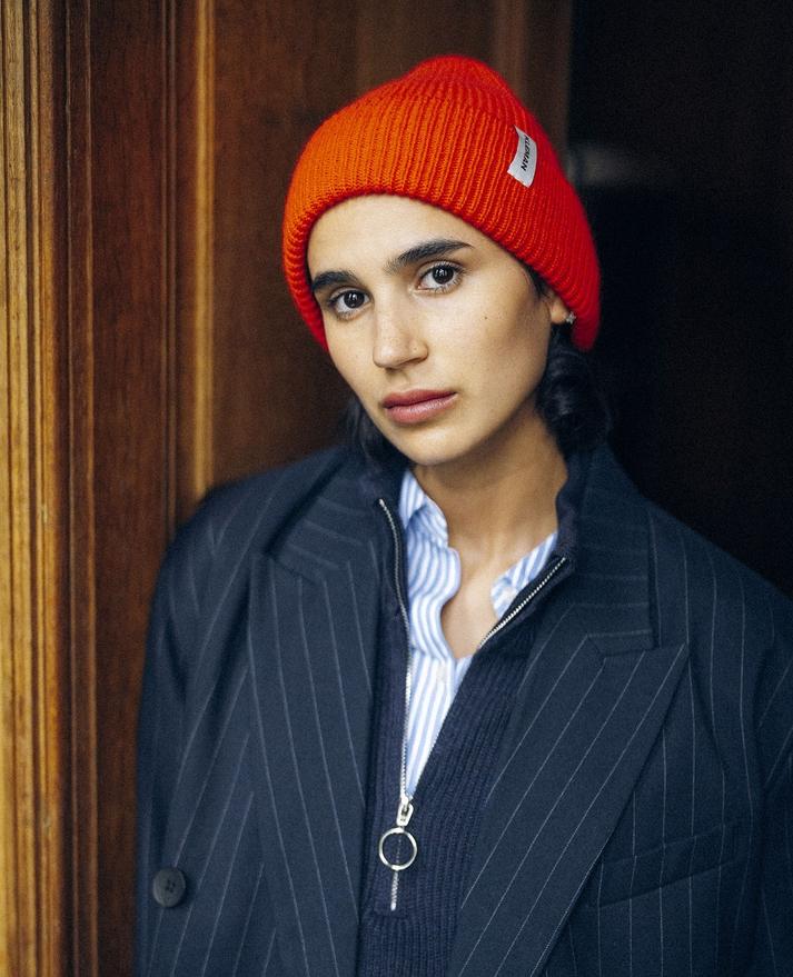 Kleman Bonnet Laine Caregora Rouge