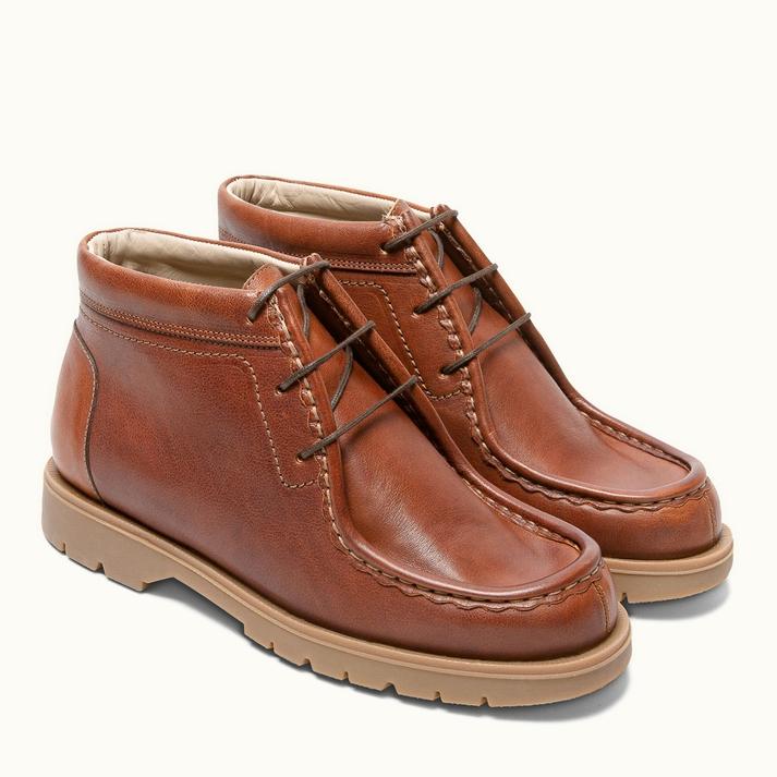 Kleman Boots Crantées à Lacets