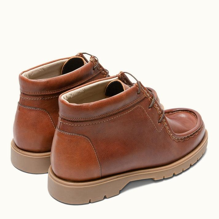 Kleman Boots Crantées à Lacets