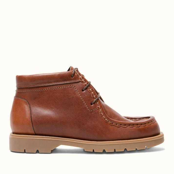 kleman Boots crantées à lacets