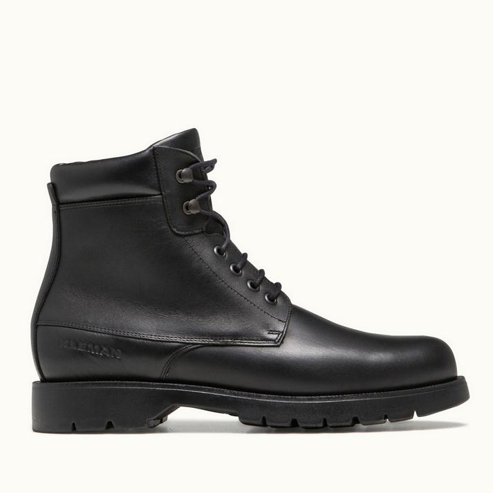 kleman Boots montantes cuir noir