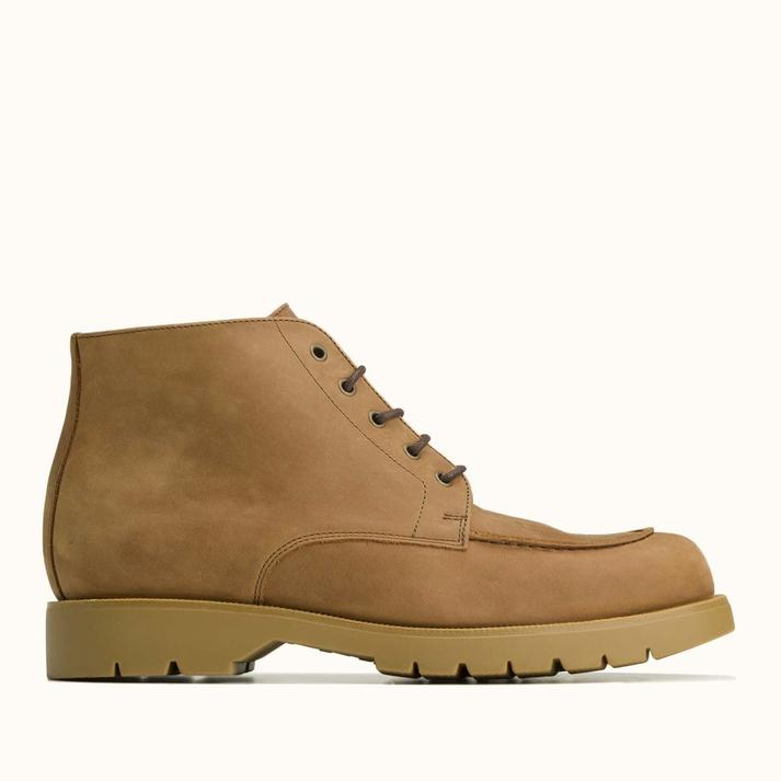 kleman Boots semelle crantée cuir nubuck