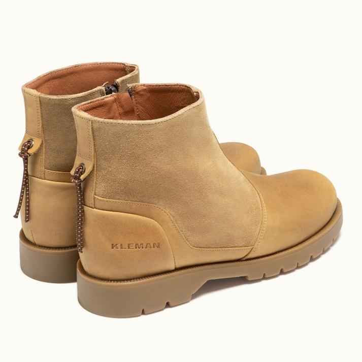 Kleman Boots Zipées Semelle Crantée