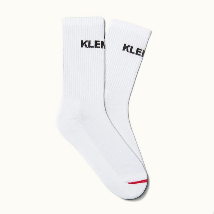 kleman Chaussettes coton blanc