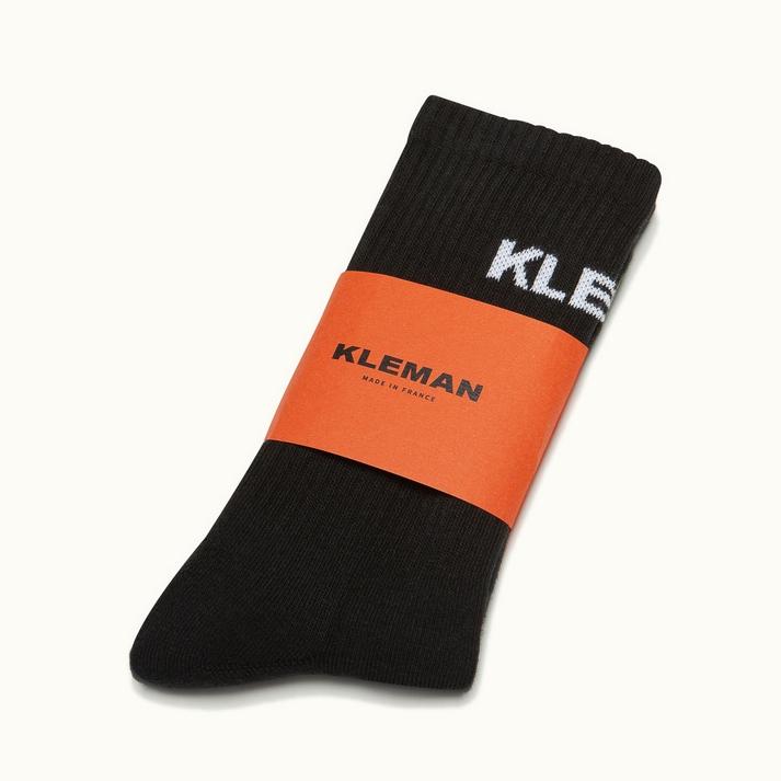 Kleman Chaussettes Coton Noir